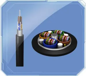 Outdoor Cable Series- Loose Tube Stranded Fiber Ribbon Cable(GYDTA)